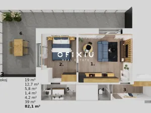 Prodej bytu 2+kk, Praha - Hloubětín, Za černým mostem, 40 m2