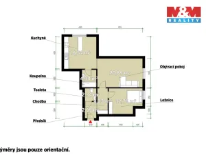 Pronájem bytu 2+kk, Dýšina - Nová Huť, 17. listopadu, 60 m2