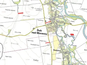 Prodej pole, Dub nad Moravou, 6158 m2