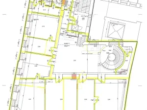 Pronájem kanceláře, Brno, Zámečnická, 412 m2