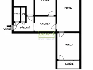 Prodej bytu 3+1, Sokolov, Atletická, 76 m2