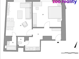 Prodej bytu 2+kk, Praha, Přípotoční, 56 m2