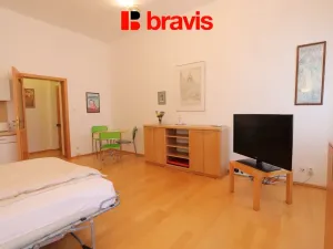 Pronájem bytu 1+kk, Brno - Veveří, Grohova, 37 m2