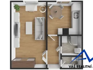 Pronájem bytu 1+1, Ostrava, Dětská, 42 m2