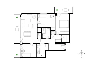 Prodej bytu 4+kk, Praha - Michle, V dolině, 94 m2