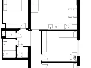 Prodej bytu 4+kk, Praha - Žižkov, U kněžské louky, 88 m2