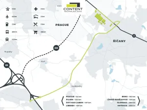 Pronájem skladu, Říčany, U Sanitasu, 10000 m2