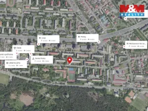 Pronájem bytu 1+1, Kladno, Moskevská, 40 m2