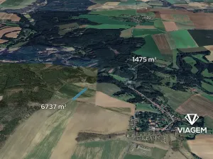 Prodej podílu pole, Církvice, 684 m2