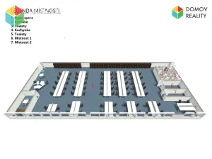 Pronájem kanceláře, Zdice - Černín, 1050 m2
