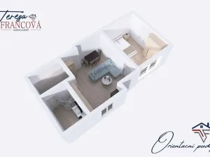 Pronájem bytu 2+kk, Určice, 43 m2