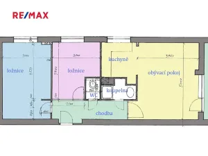 Pronájem bytu 3+1, Praha - Břevnov, Na Petřinách, 63 m2
