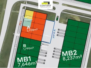 Pronájem skladu, Mladá Boleslav - Bezděčín, 2249 m2