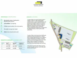 Pronájem výrobních prostor, Plzeň - Bolevec, Úněšovská, 7577 m2