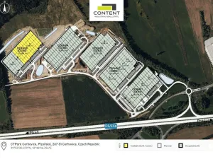 Pronájem skladu, Cerhovice, Plzeňská, 10000 m2