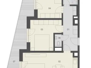 Prodej bytu 3+kk, Praha - Libeň, Novovysočanská, 64 m2