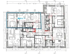 Pronájem bytu 2+kk, Vrchlabí, Dělnická, 52 m2