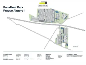 Pronájem výrobních prostor, Pavlov, Logistická, 3000 m2