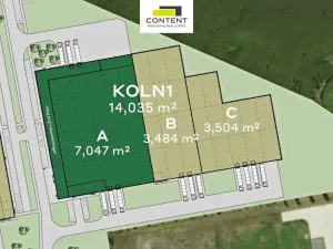 Pronájem výrobních prostor, Ovčáry, 6988 m2