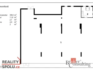 Pronájem obchodního prostoru, Pardubice - Zelené Předměstí, Palackého třída, 395 m2
