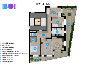 Pronájem bytu 4+kk, Ostrava, F. X. Riepla, 181 m2