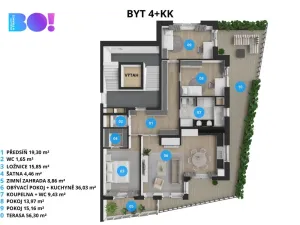 Pronájem bytu 4+kk, Ostrava, F. X. Riepla, 181 m2