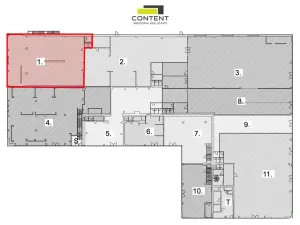 Pronájem skladu, Čestlice, Průhonická, 342 m2