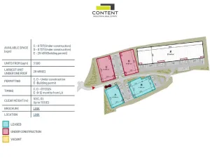 Pronájem skladu, Myslinka, 4398 m2