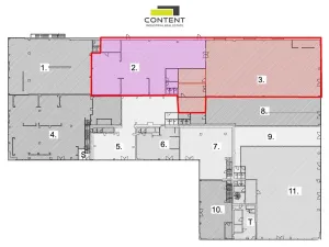 Pronájem skladu, Čestlice, Průhonická, 961 m2