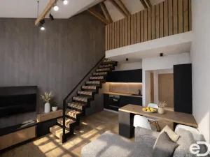 Prodej bytu 1+kk, Pec pod Sněžkou, 38 m2