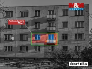 Prodej bytu 1+1, Český Těšín, Frýdecká, 35 m2