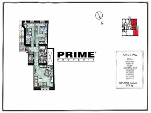 Pronájem bytu 3+1, Praha - Nové Město, Odborů, 87 m2