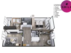 Prodej bytu 3+1, Frýdek-Místek, Jiřího Trnky, 72 m2