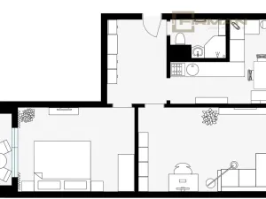 Prodej bytu 2+1, Karlovy Vary - Rybáře, Plešivecká, 61 m2