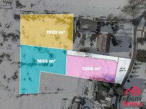 Prodej pozemku pro bydlení, Lichkov, 1855 m2