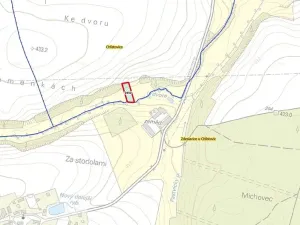 Prodej louky, Chlístovice, 2031 m2