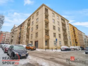 Pronájem atypického bytu, Praha - Vršovice, Bulharská, 58 m2