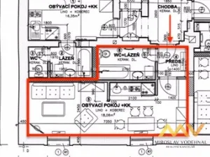 Pronájem bytu 1+kk, Hradec Králové - Nový Hradec Králové, Hlavní, 25 m2