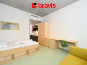 Pronájem bytu 1+kk, Brno - Trnitá, Dornych, 22 m2