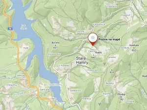 Dražba louky, Staré Hamry, 1476 m2