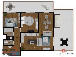 Pronájem bytu 3+kk, Praha - Řeporyje, Wiesenthalova, 76 m2