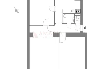 Prodej bytu 3+1, Praha - Strašnice, Na hroudě, 74 m2