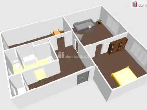 Prodej bytu 2+1, Ostrov, Jáchymovská, 56 m2