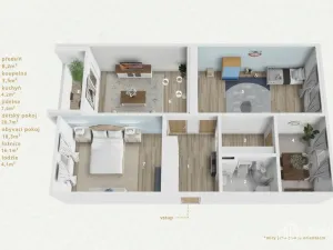 Prodej bytu 3+1, Sokolov, Závodu míru, 76 m2