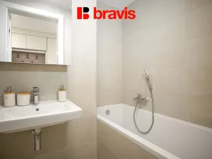 Pronájem bytu 2+kk, Brno - Komín, Bystrcká, 57 m2