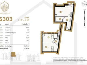 Prodej bytu 3+kk, Černý Důl, 80 m2