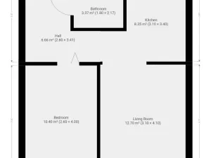 Pronájem bytu 2+kk, Praha - Hostivař, Švehlova, 45 m2