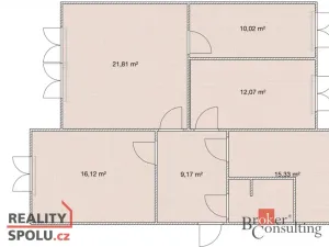 Prodej bytu 4+1, Plzeň - Bolevec, Sokolovská, 82 m2