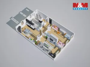 Prodej bytu 3+kk, Teplice, Duchcovská, 79 m2