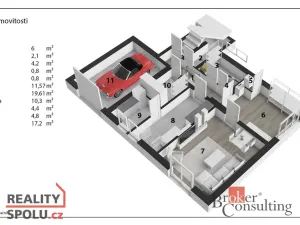 Prodej rodinného domu, Hradec Králové - Slezské Předměstí, Brandlova, 203 m2